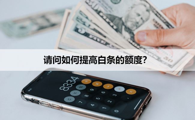请问如何提高白条的额度?教你四个简单的提额办法