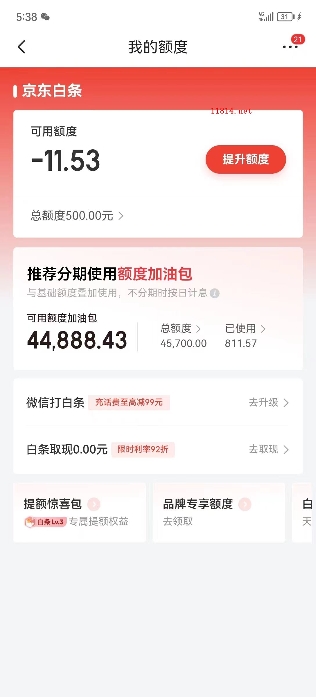 京东付费额度是临时额度吗?如何提现金出来的呢