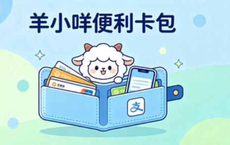 羊小咩便利卡包不能取现？对，就是不能！但我觉得这样也挺好