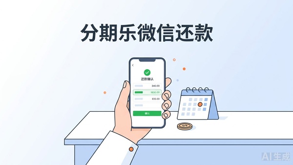分期乐还款页面与微信零钱提现到银行卡的操作路径