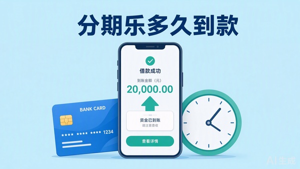 分期乐申请借款到账时间示意插图