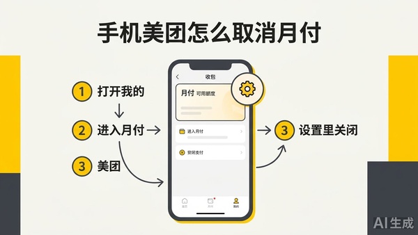 手机美团怎么取消月付-关闭入口与操作路径图解